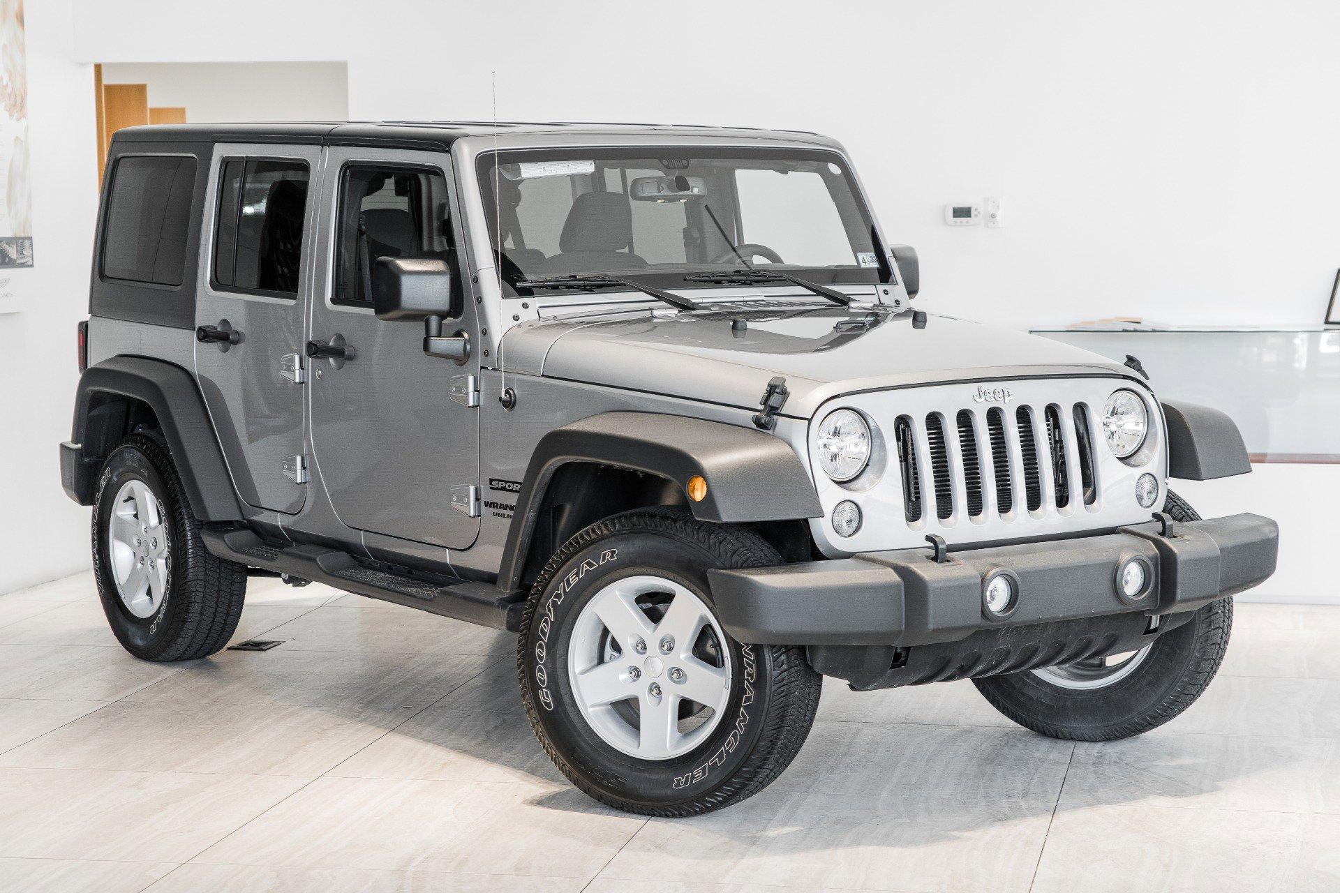 Used 2017 Jeep Wrangler Unlimited For Sale (Sold) | Bentley Washington DC  Stock #P610932