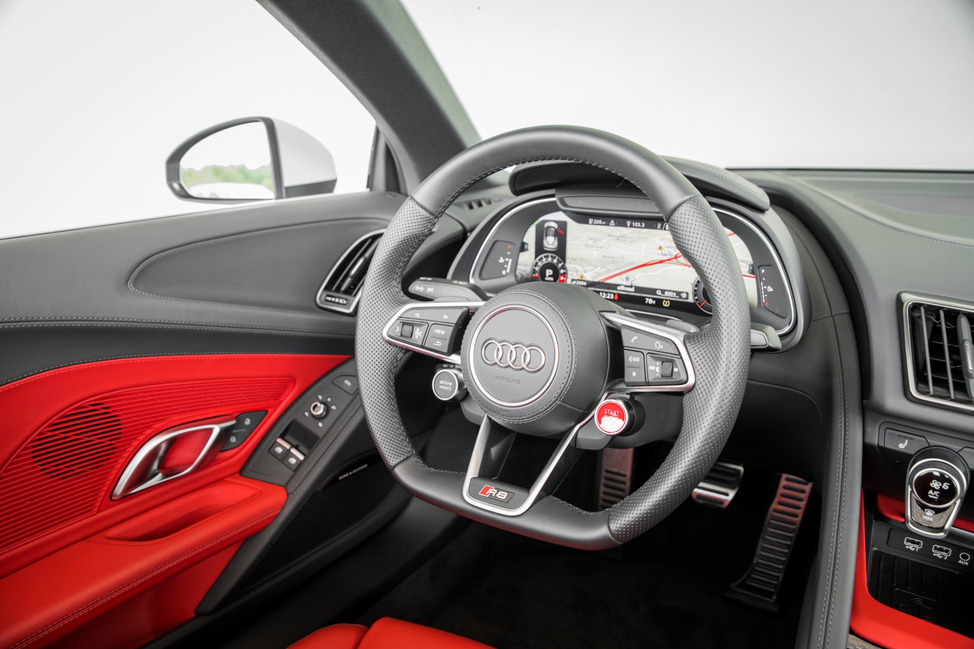 Audi R8 Spyder Interior Right Hand Drive