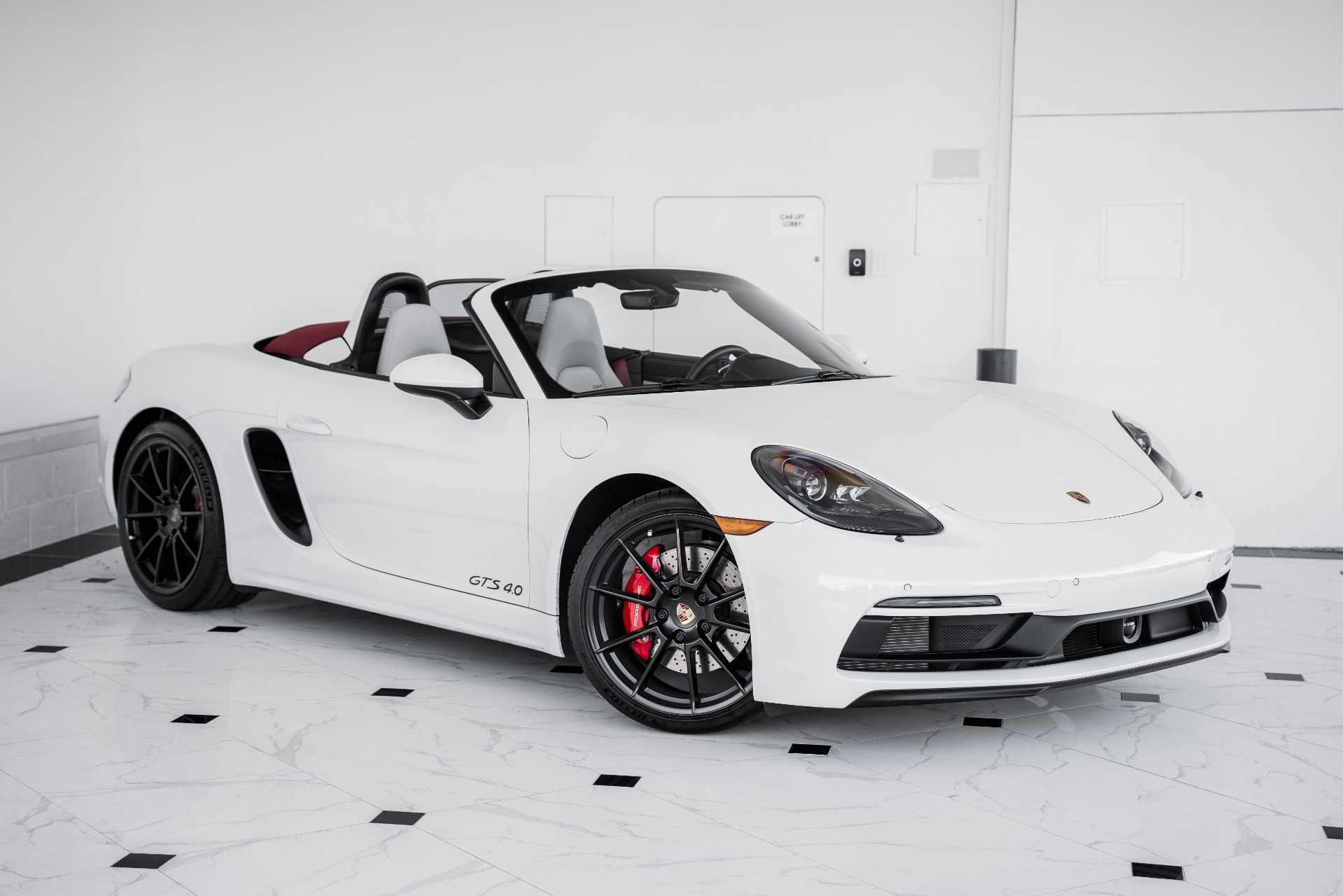 Porsche Boxster 2022 White