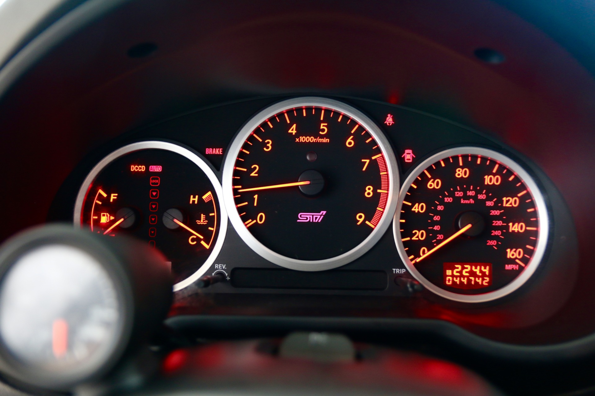 Subaru Impreza Warning Lights