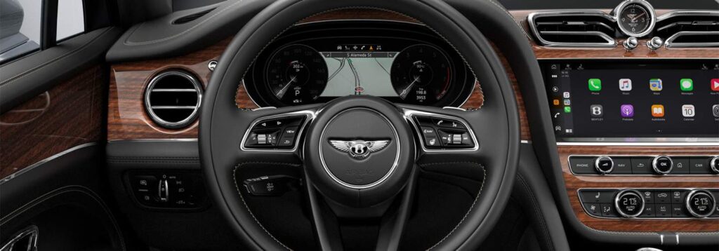 Bentley Bentayga Dashboard